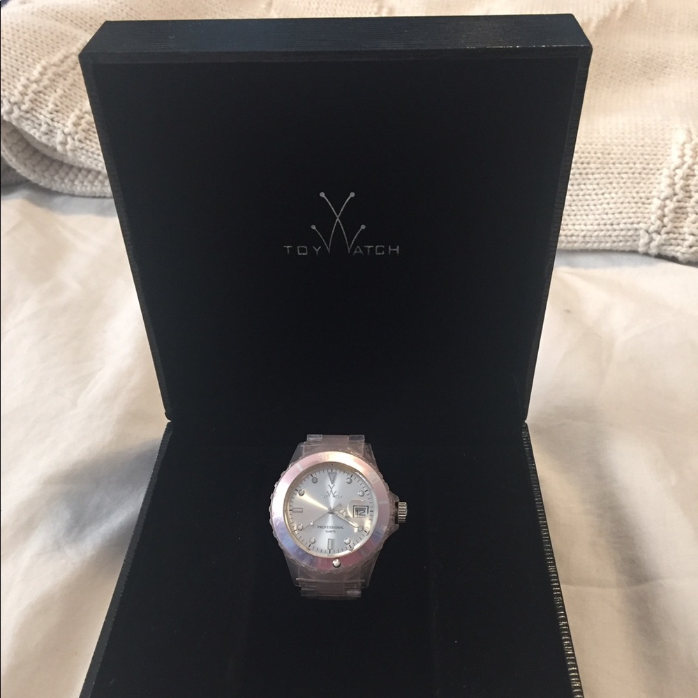 Pink “Toy Watch” Worn 2 times. LIKE NEW!